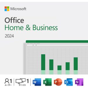 Microsoft Office 2024 Home & Business |永続版|オンラインコード版|Windows10/11専用|PC1台